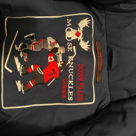 MOOSE KNUCKLES Kids Bomber Jacket - Picture 3 of 5